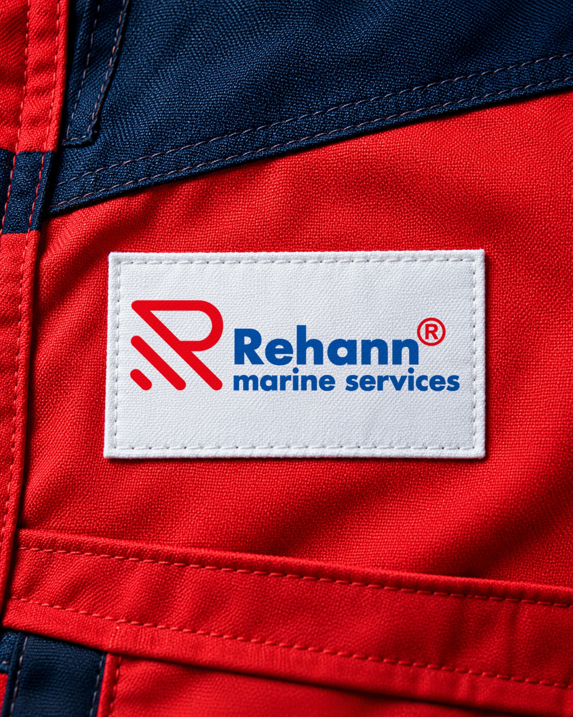 Rehann branded garment detail