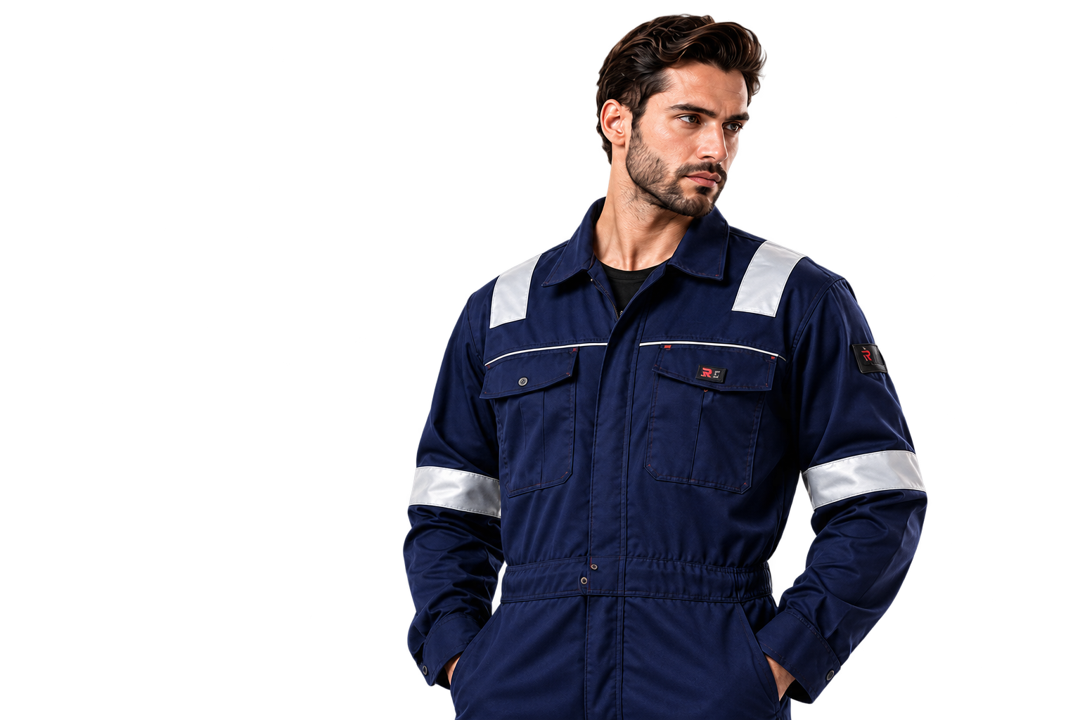 Royal blue RMS workwear